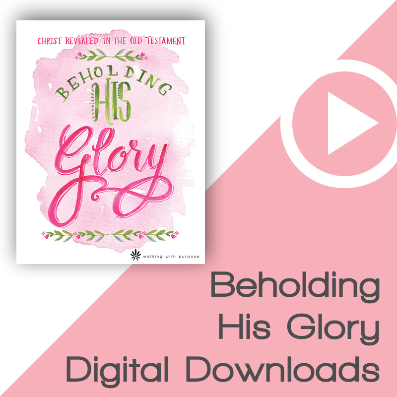 Beholding His Glory Bible Study Digital Downloads