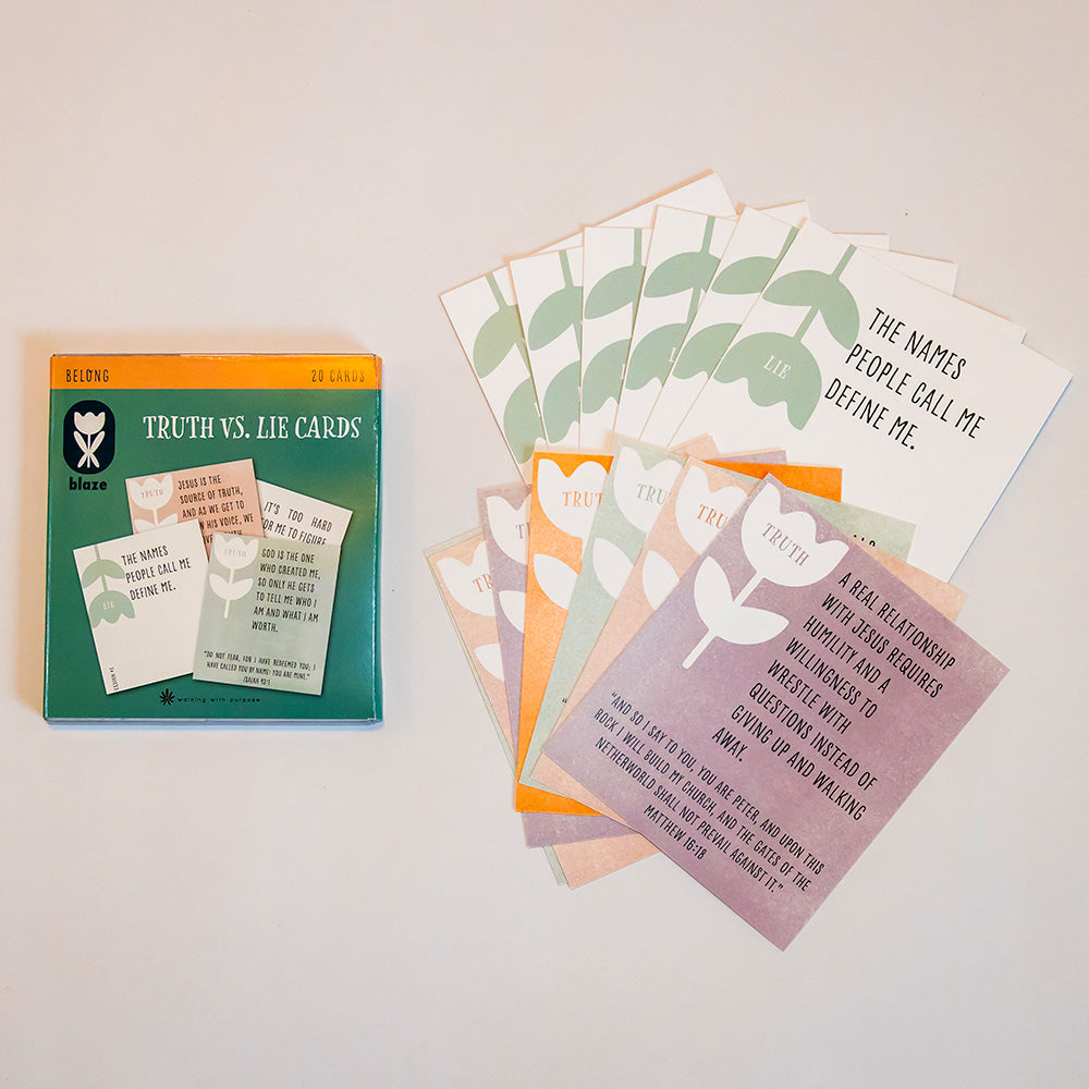 BLAZE Belong Truth vs. Lie Cards