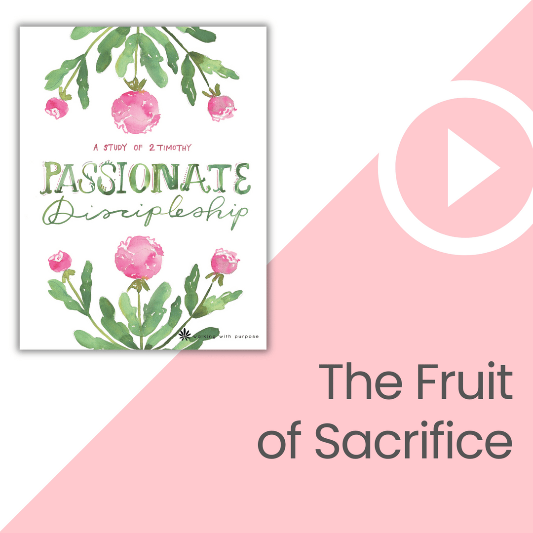 Passionate Discipleship Bible Study video talk 8