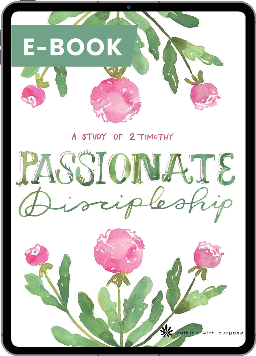 Passionate Discipleship Bible Study e-book cover