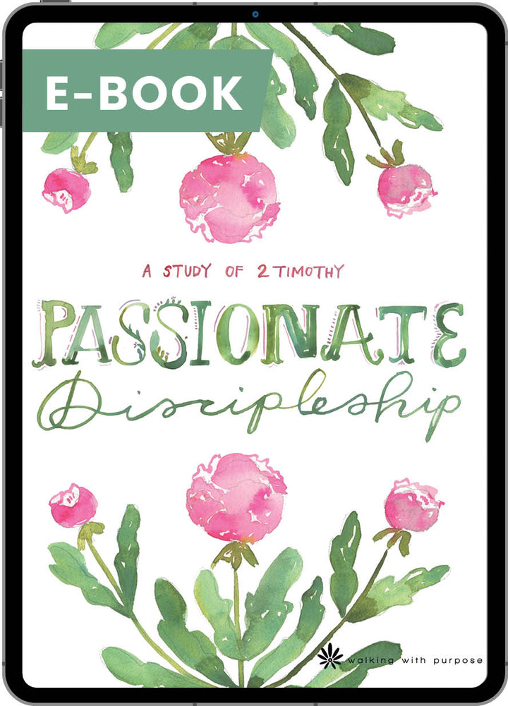 Passionate Discipleship Bible Study e-book cover