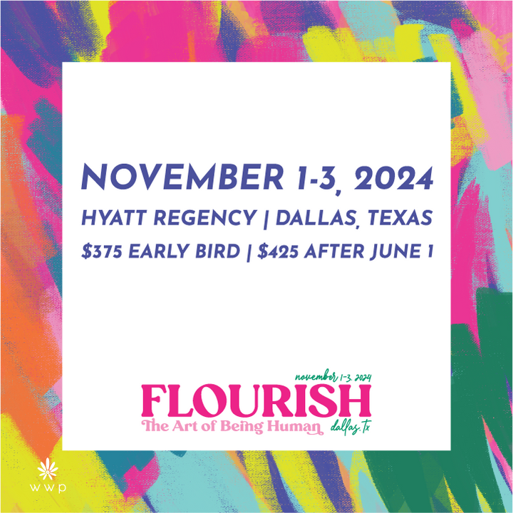 Flourish 2024 event details, November 1-3, 2024