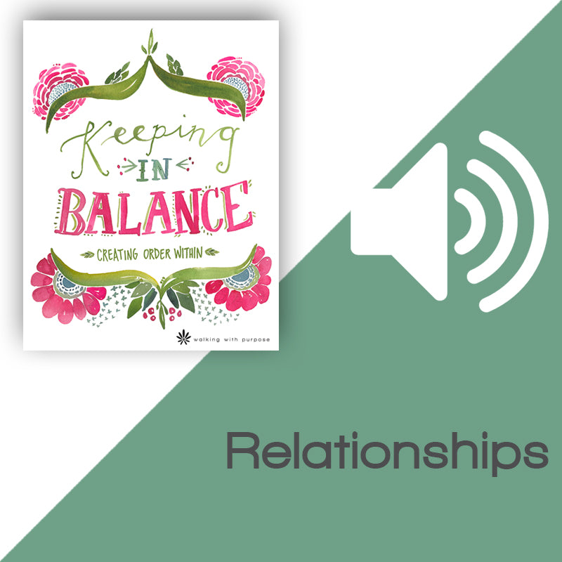 Keeping In Balance Audio Download Talk 2, Lesson 5