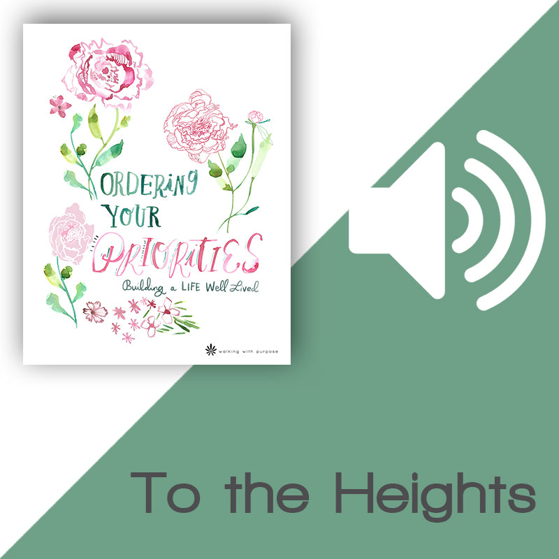 Ordering Your Priorities Audio Download Talk 2, Lesson 6