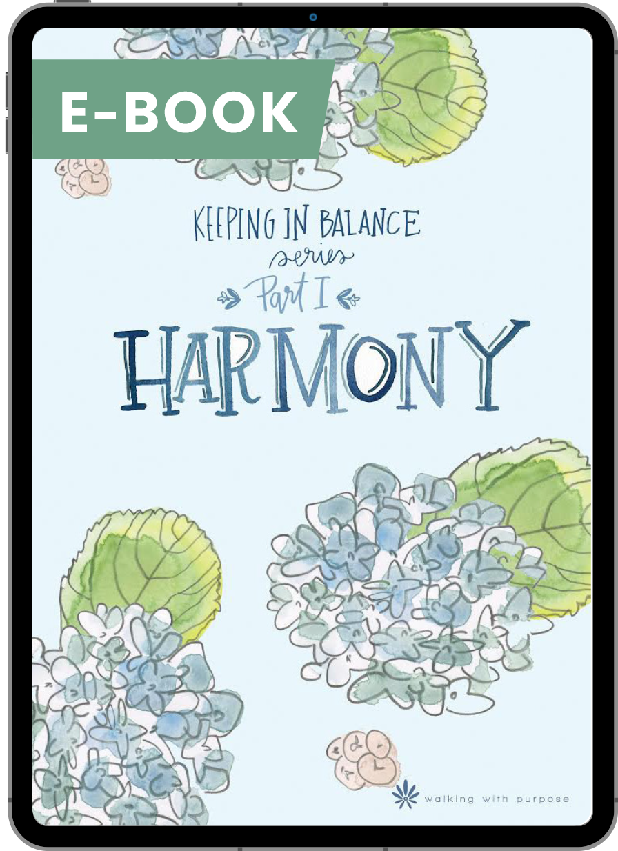 Harmony: Keeping In Balance Young Adult Series - Part I digital e-book cover