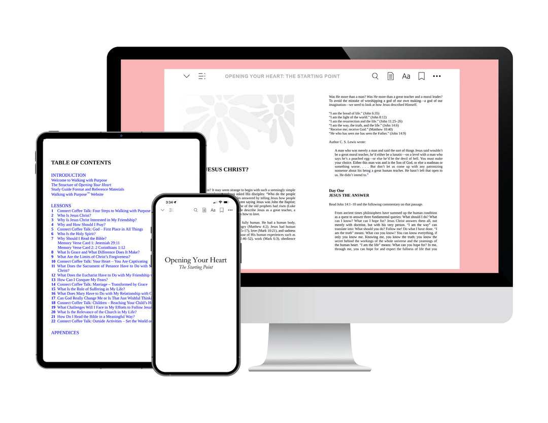 Opening Your Heart Bible Study on Devices