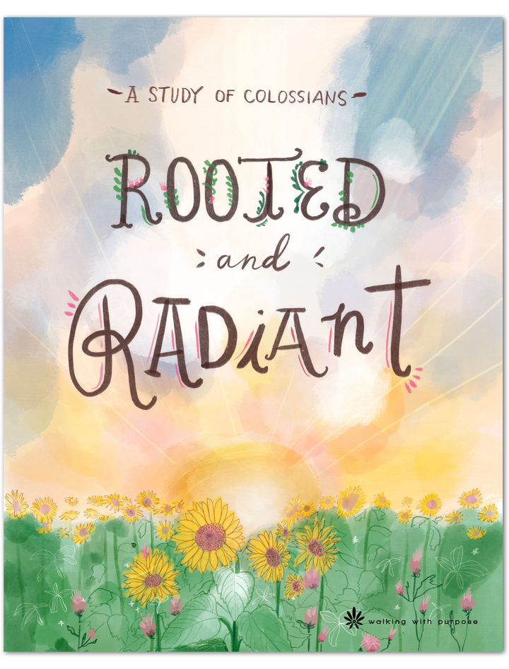 Rooted and Radiant Bible study cover