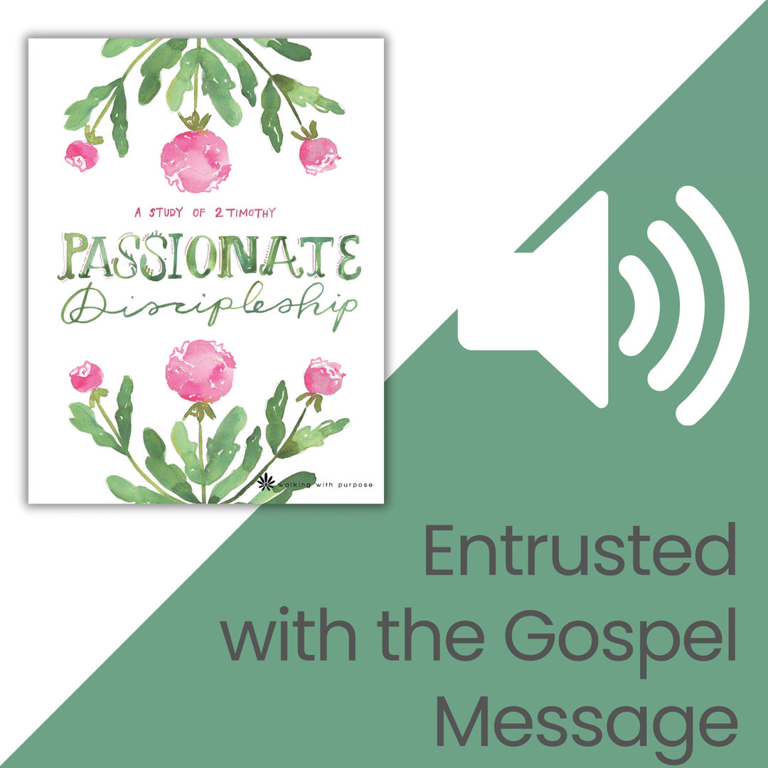Passionate Discipleship Bible Study audio talk 3