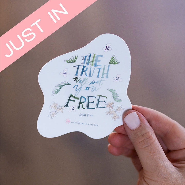 The Truth will set you free sticker