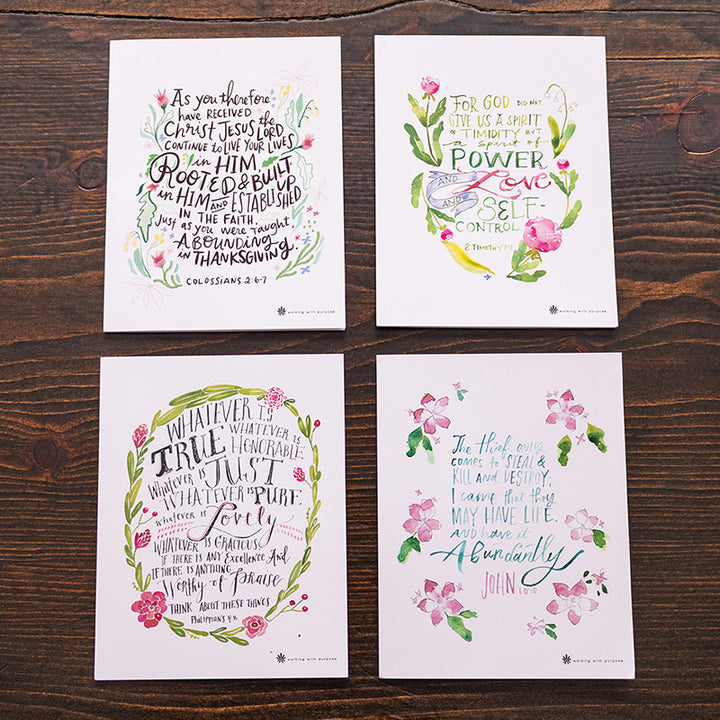 Scripture Note Card set