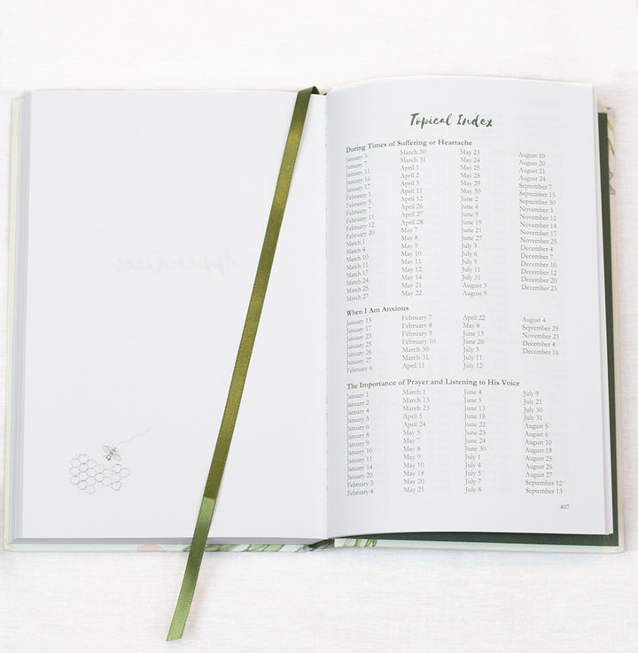 inside pages of Be Still