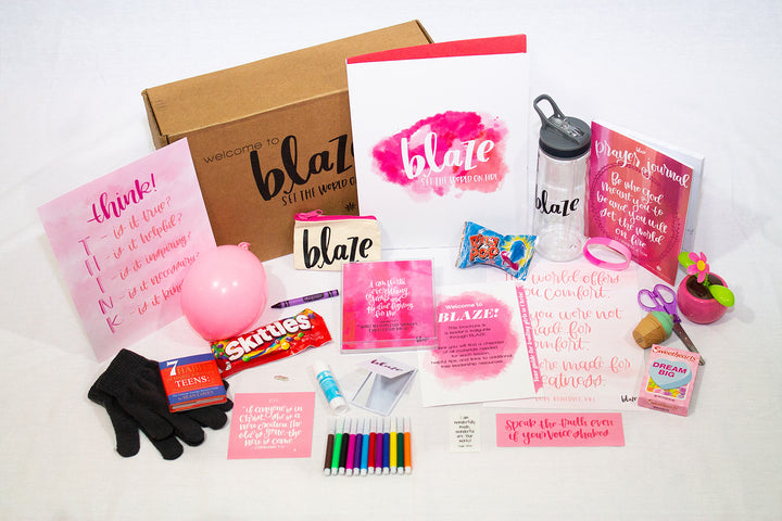 BLAZE Masterpiece Kit contents