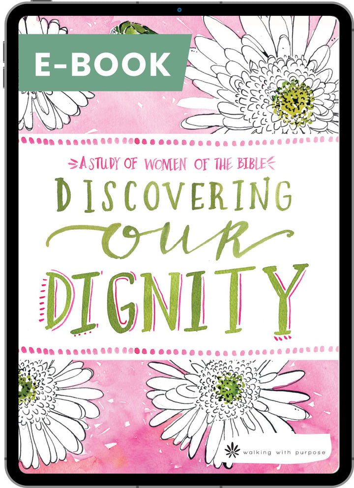 Discovering Our Dignity Bible Study digital e-book cover  Edit alt text