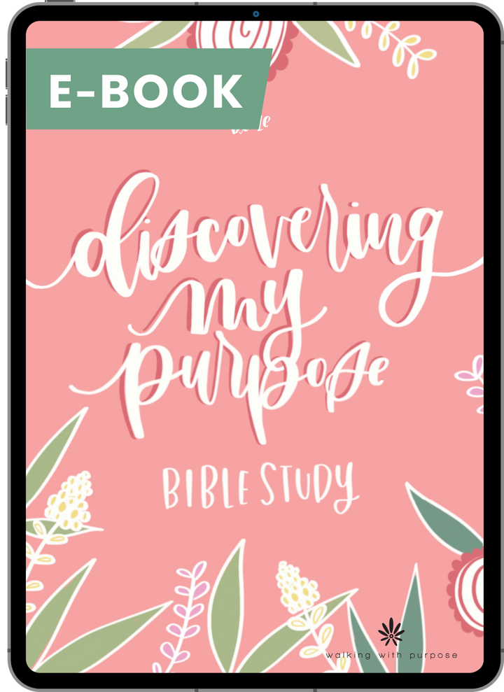 Discovering My Purpose Bible Study Digital e-Book Cover