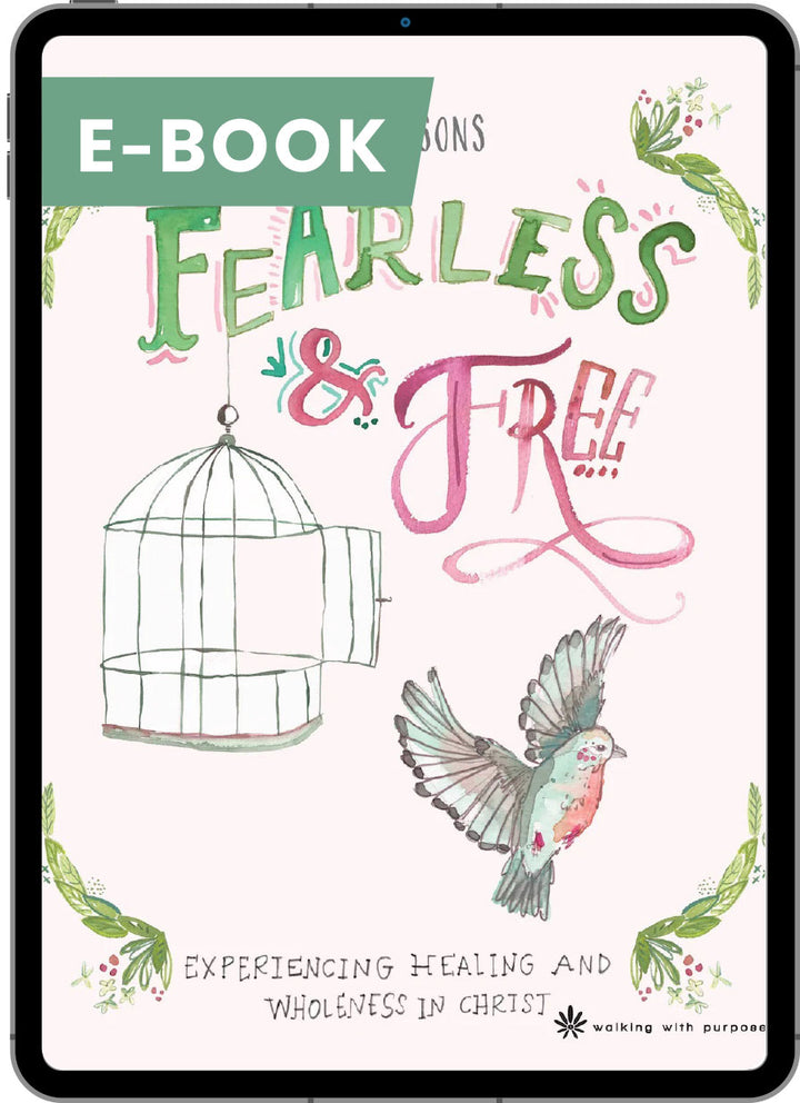Fearless and Free 6-Lesson Bible Study e-Book cover  Edit alt text