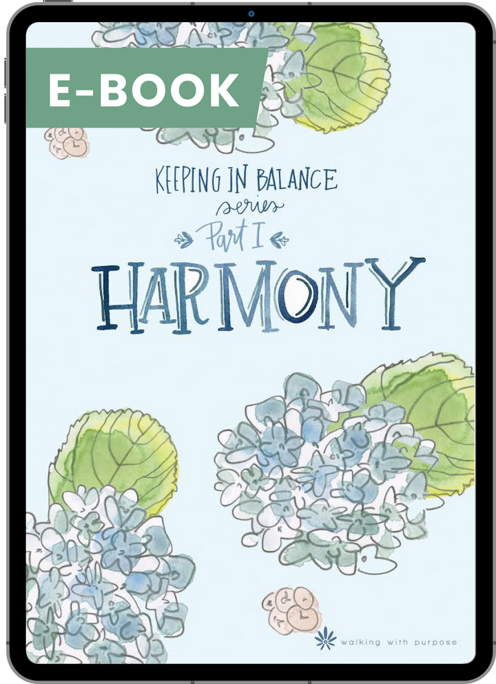 Harmony: Keeping In Balance Young Adult Series - Part I digital e-book cover