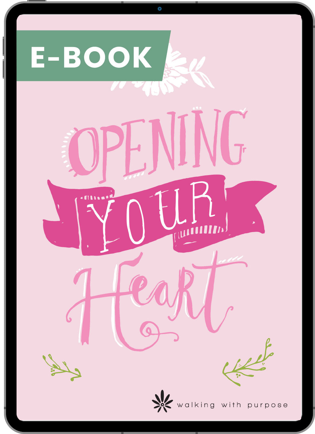 Opening Your Heart Sample e-Book cover  Edit alt text