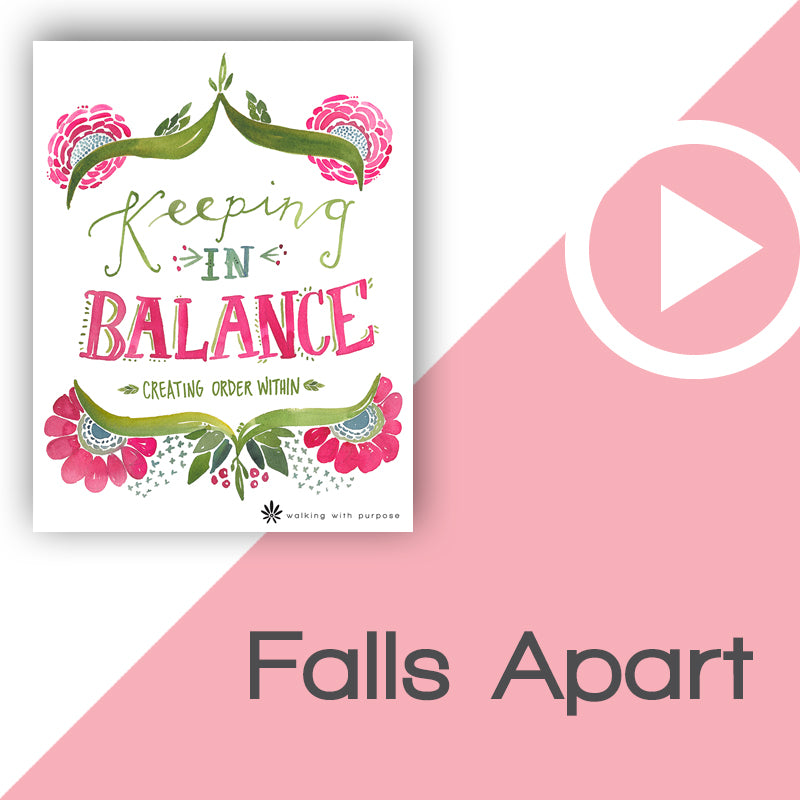 Keeping In Balance Video Download Talk 5, Lesson 18